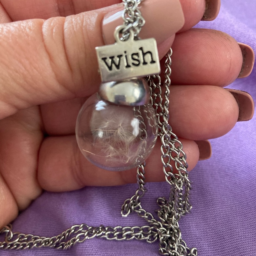 Dandelion ‘Wish’ necklace